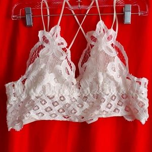White Lace Bandeau